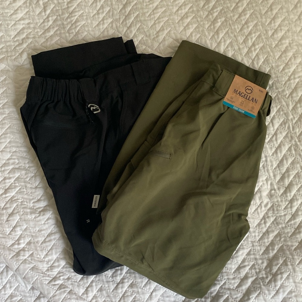 Kids Set of 2 Magellan Fish gear pants size 8